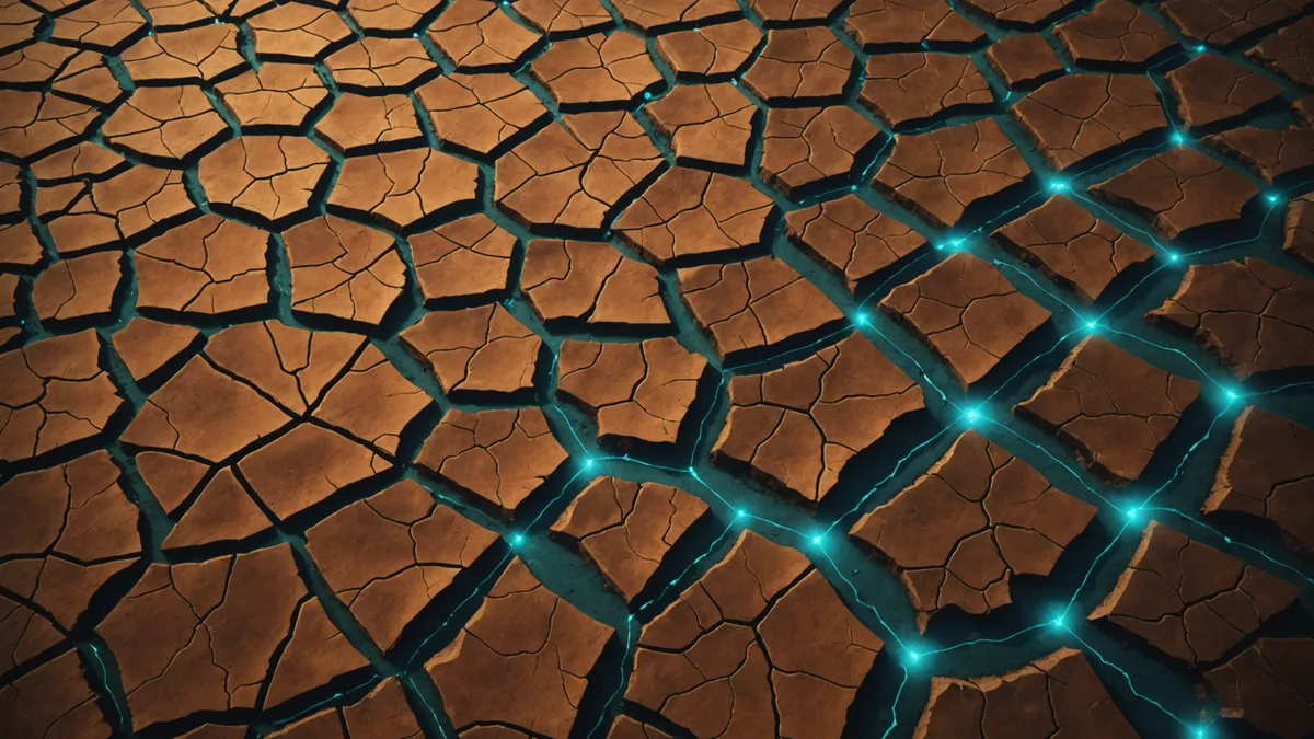 Abstract drought tolerance prediction visualization